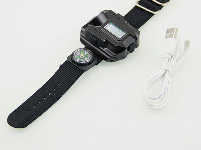 Compass WristLight Digital Watch