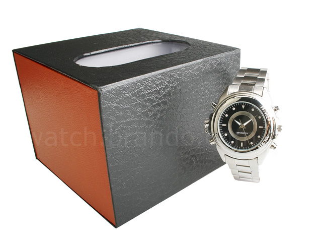 Stainless Steel MP3 Watch (1GB)